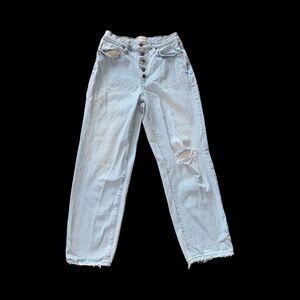 Universal Thread Jeans Womens 8/29R Vintage Straight Light Wash